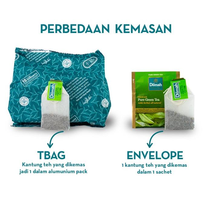 

Teh Dilmah No Envelope 20 sachet Peppermint
