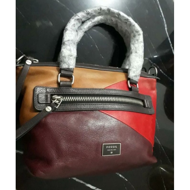 Tas Preloved Dawson Satchel Patchwork