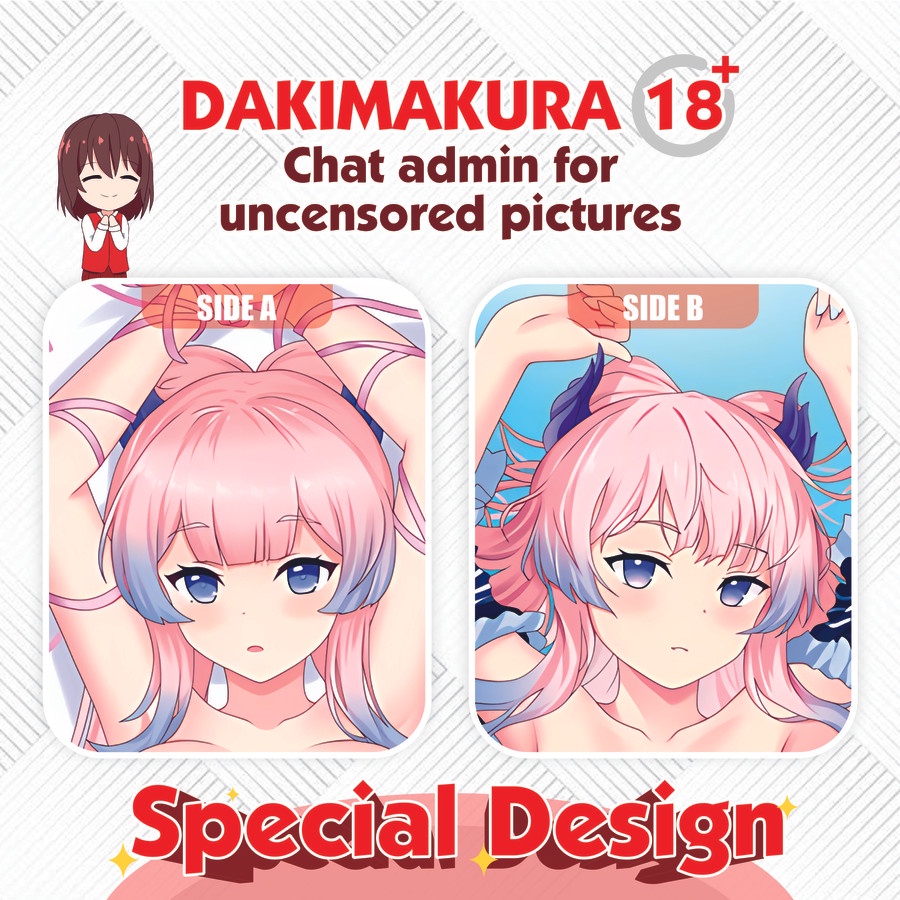 DAKIMAKURA SANGONOMIYA KOKOMI GENSHIN IMPACT 150X50 CM (COVER ONLY)