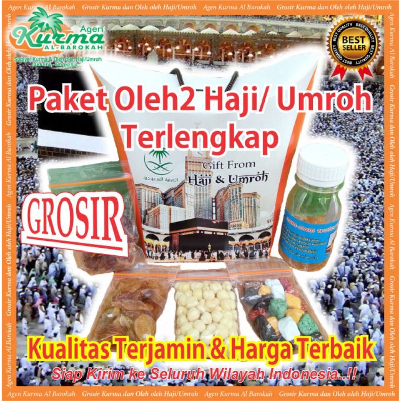

PAKET OLEH OLEH HAJI UMROH TERLENGKAP HARGA MURAH MERIAH