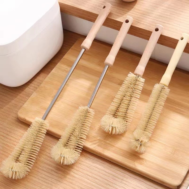 WJ1494 Sikat Pembersih Botol Gelas Gagang Panjang Kitchen Brush