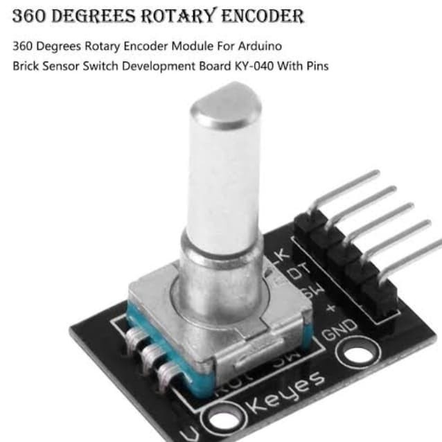 Rotary Encoder Digital Unlimited 360 Degree for Arduino Compatible