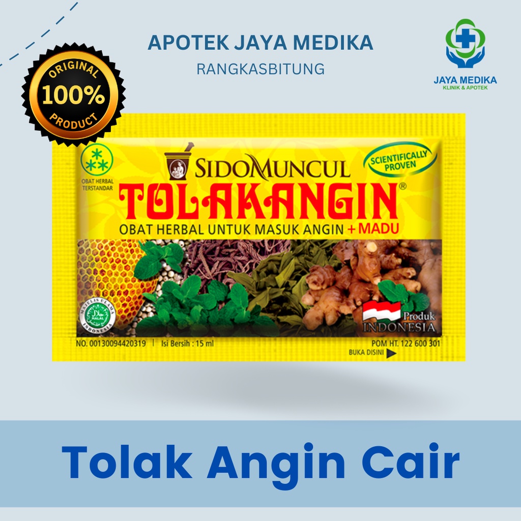 

Tolak Angin Cair Dewasa isi 12 Sachets