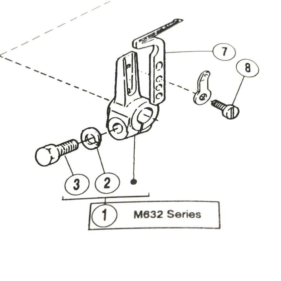 204072 Looper Bawah Mesin Obras Pegasus M-Series