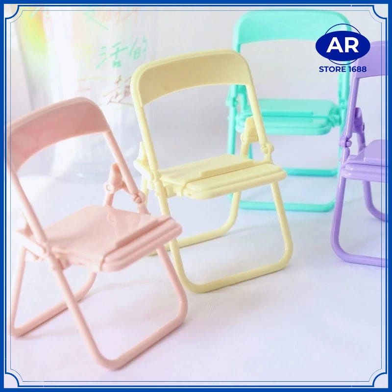 STAND HP KURSI MACARON / STAND HOLDER HP MODEL KURSI / HOLDER HP KURSI LIPAT / FOLDING CHAIR STAND HOLDER-AR STORE1688