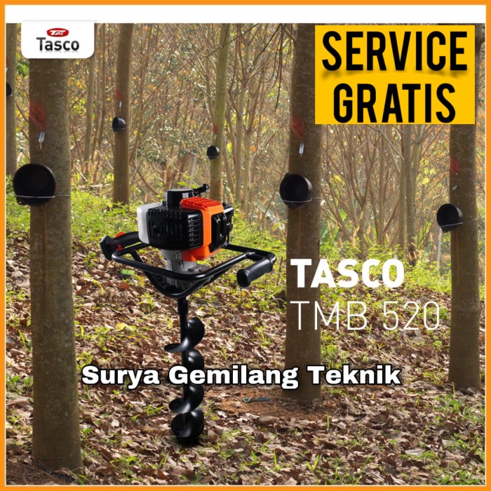 Tasco Mesin Bor Tanah Tmb 520 Auger Tmb520 Penggali Lobang Pohon