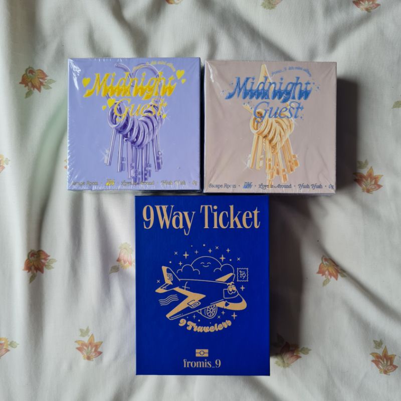 Fromis_9 Air Kit Kihno Album Midnight Guest 9Way Ticket