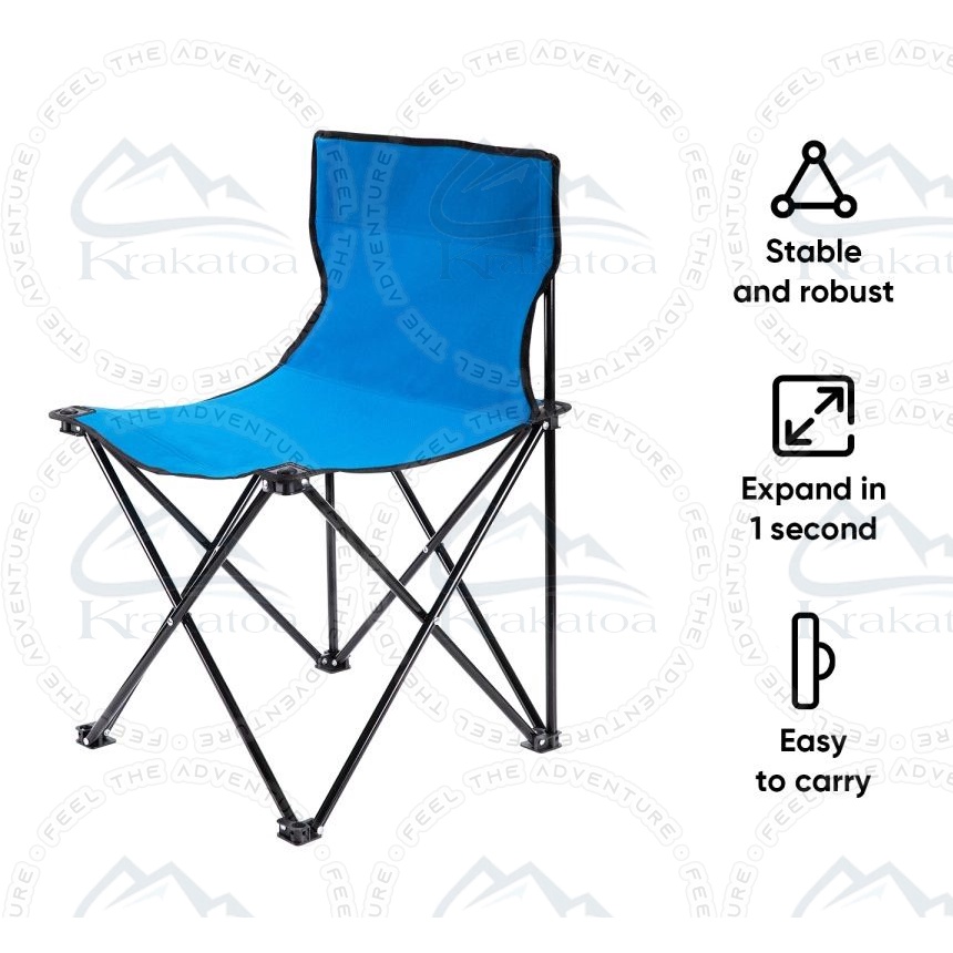 【COD】 Kursi &amp; Meja Lipat Mancing` Kemah Outdoor` Bangku Portable Camping Piknik Pancing