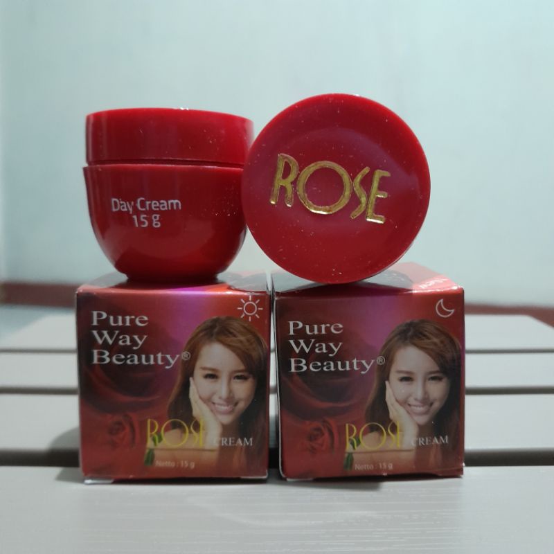 Cream ROSE Cream Wajah Kosmetik Skincare Make Up Makeup  Kecantikan