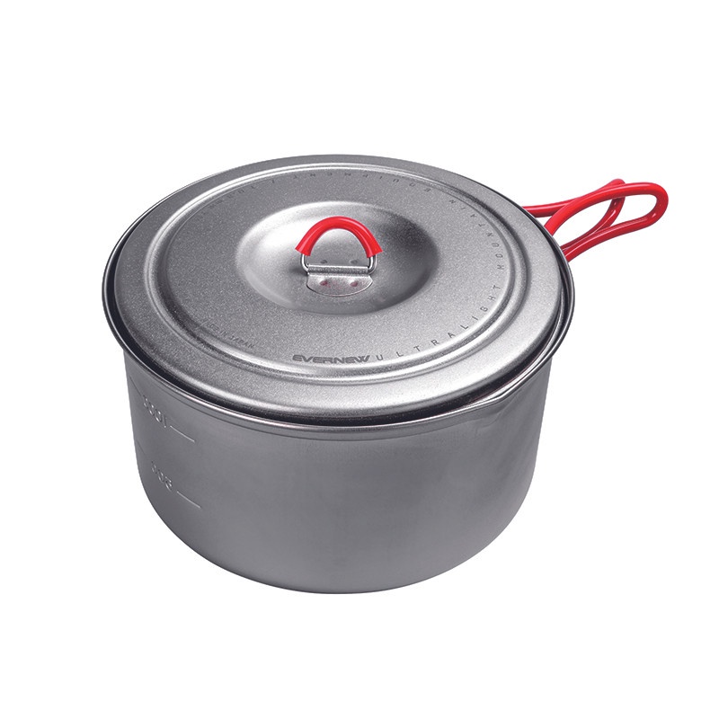 Panci Camping Evernew Titanium Ultralight Pot 1300