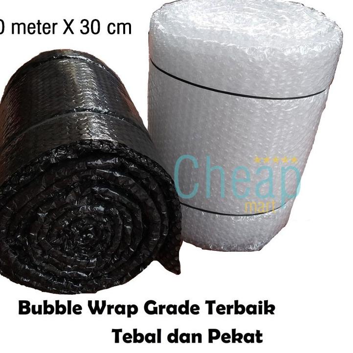 

Hot Deal..!!! BUBBLEWRAP 10 meter x 30 cm BUBBLE WRAP PLASTIK BUBBLE TEBAL PREMIUM ヸ