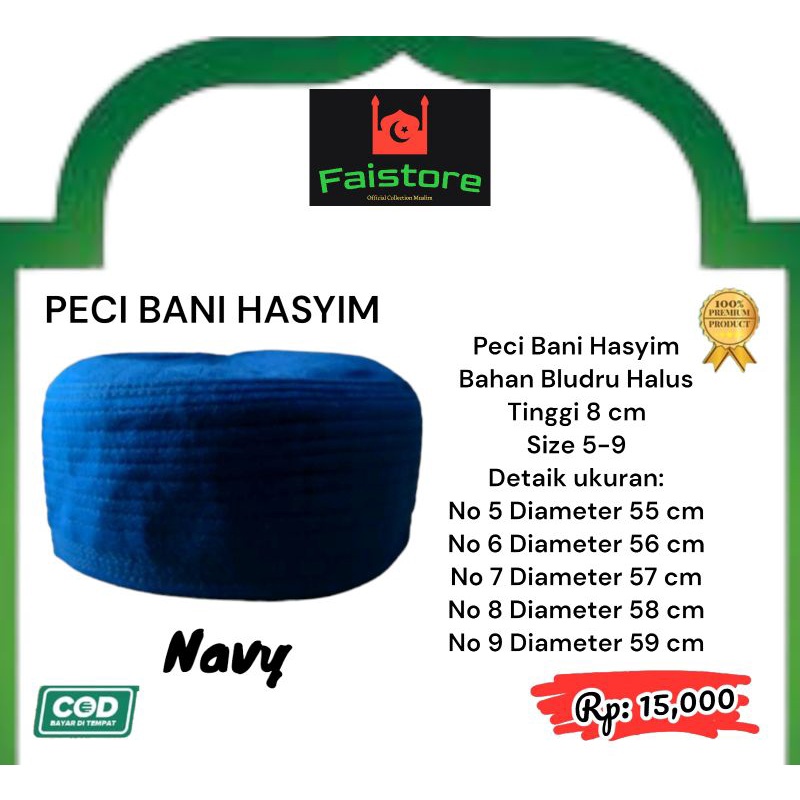 Peci Bani Hasyim Peci Habib Peci Bludru Peci Bani Hasim