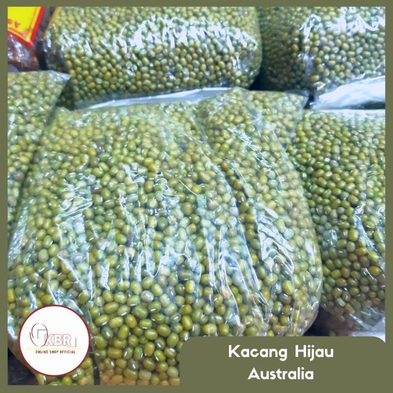 Kacang Hijau Australia 1kg / Kacang Hijau 1kg / Kacang Hijau Import 1kg