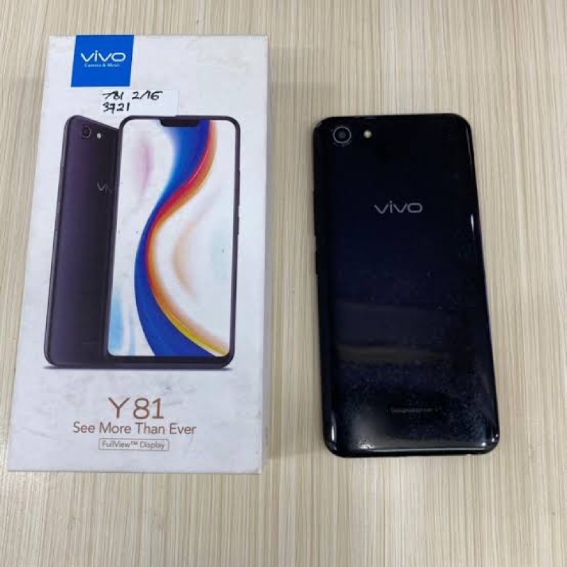 Vivo y81 ram 3/32gb bekas normal