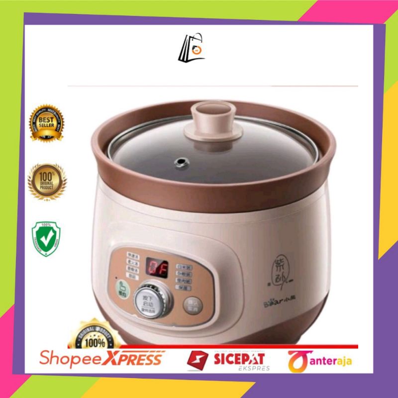 Bear Slow Cooker 2 Liter