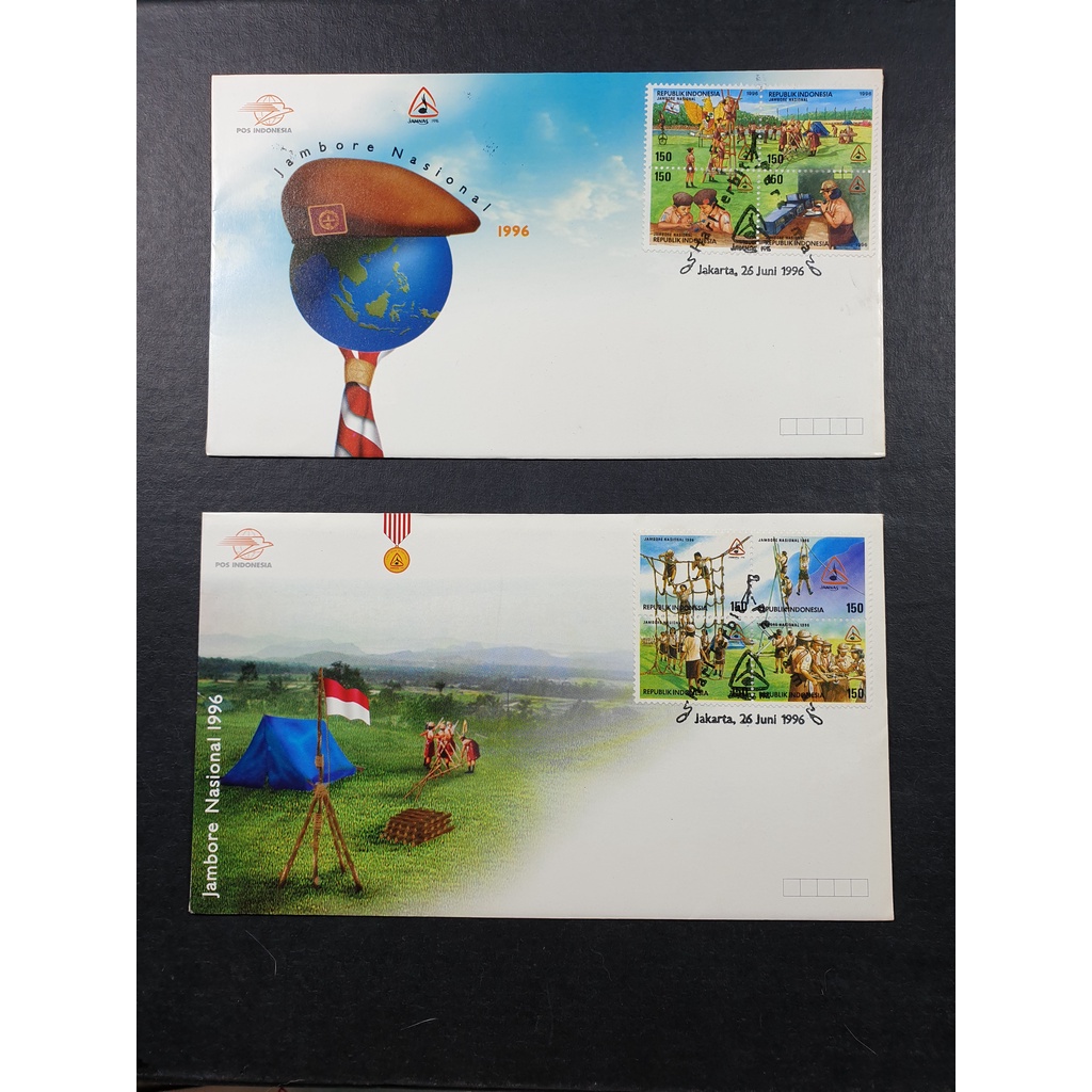 

Perangko SHP Jambore Nasional 1996 Set Ver 2