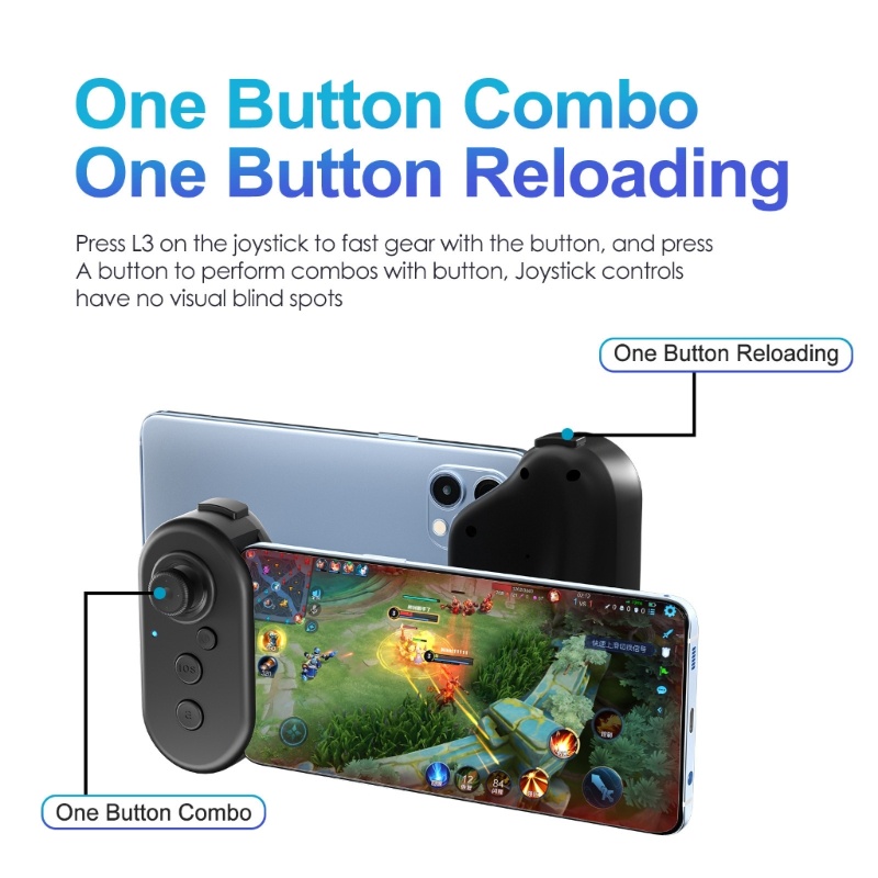 Zzz Game Joystick Game Controller Untuk IOS Android Handphone Tablet Smartphone Joystick Controller