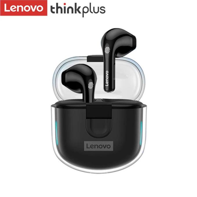 Headset Bluetooth Thinkplus Lenovo Lp12 Earphone Wireless Headset Tws Mahoberry