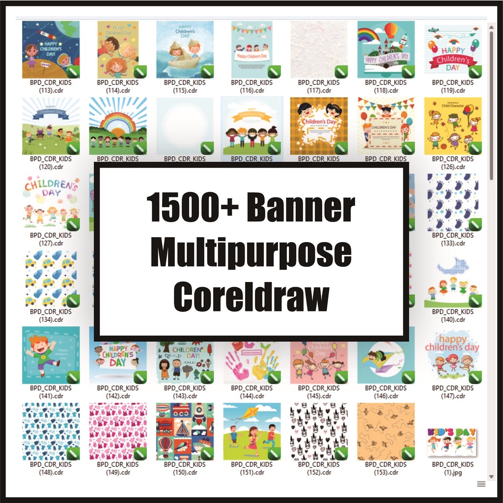 1500+ Banner Multipurpose Coreldraw