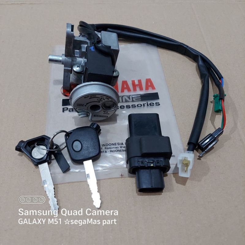 Kunci kontak Keyset Fino Fi 125 Mio S 125 Fi set modul remot Original