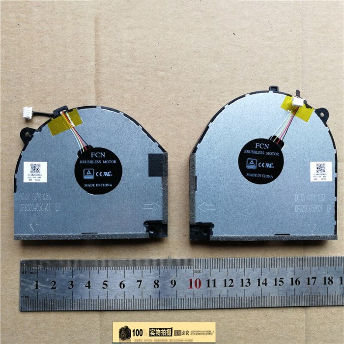 Cpu Gpu Cooler Fan Lenovo Legion 2019 Y7000 Y540 Gtx1660Ti Eg75070S1-1