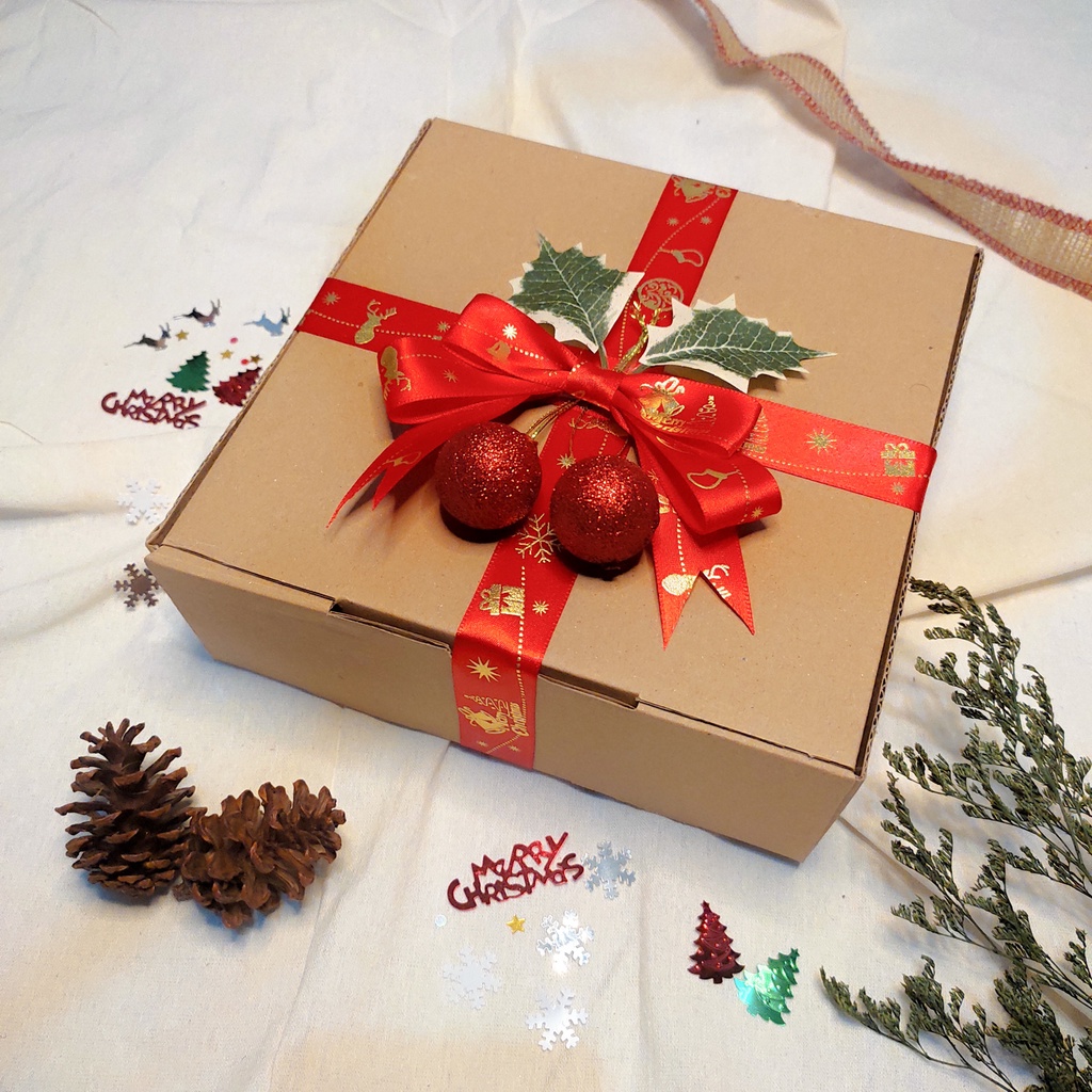 

[Box Saja] Kotak Unik untuk Kado Hadiah Gift Hampers Edisi Natal