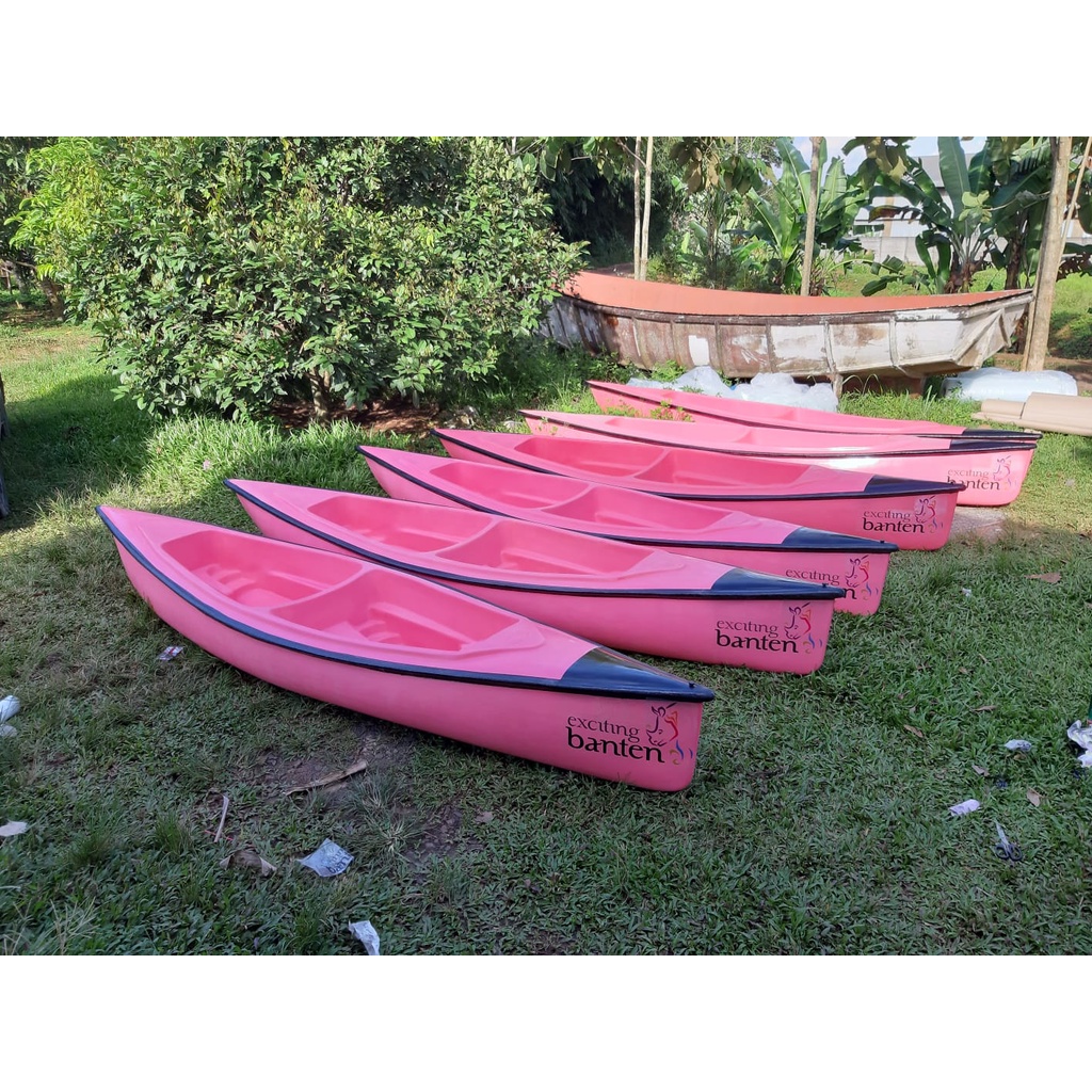 perahu kano dayung ready