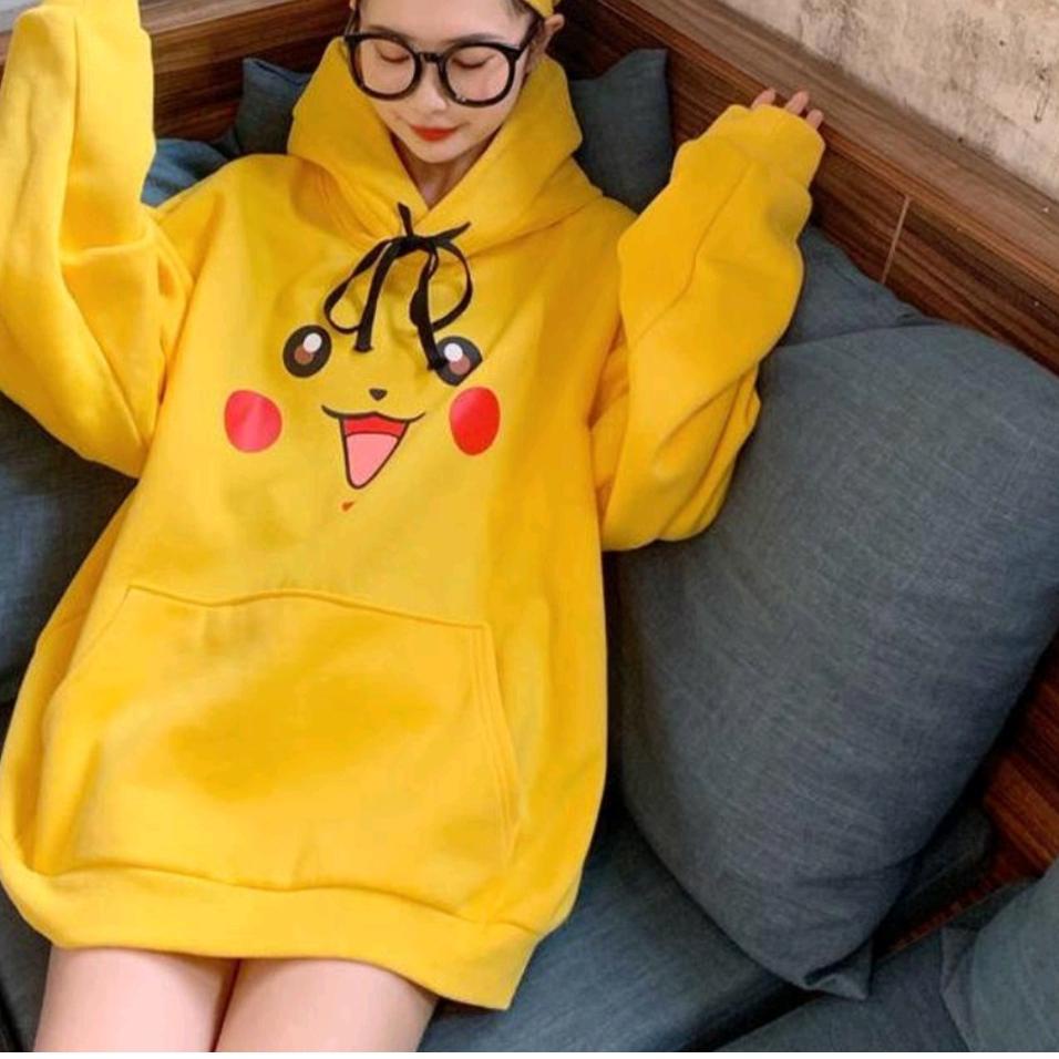 Viral PIMON CUTE SWEATER HOODIE OVERSIZE WANITA KOREAN STYLE