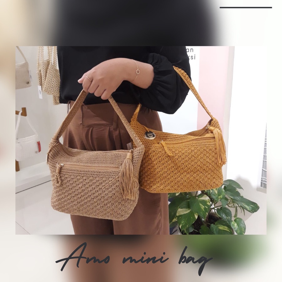 TAS RAJUT DOWA ORIGINAL AMO MINI BAG