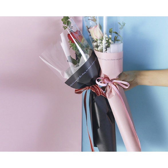 Texture Dan Transparant Paper Cellophane Wrapping