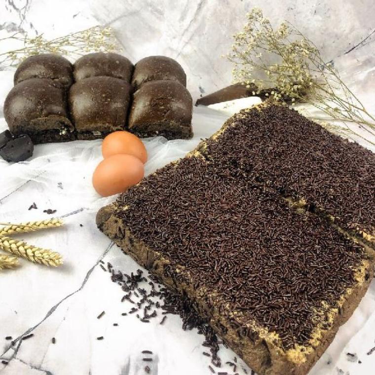 

㍼ Roti Sobek Mocca / Japanese Milk Bun / Roti Bantal / Milk Bread ュ