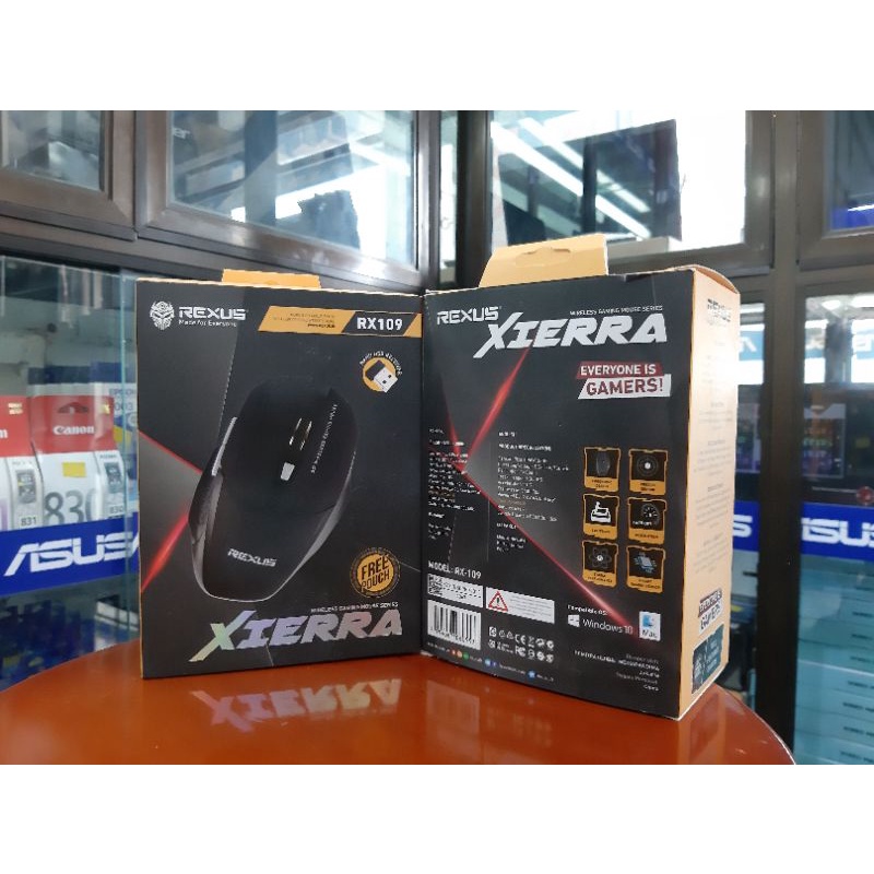 MAUSE WIRELESS  GAMMING REXUS RX109