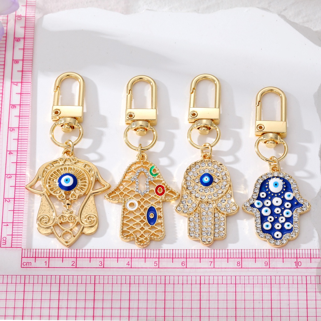 Gantungan Kunci Fashion Setan Mata Kunci Liontin Keychain