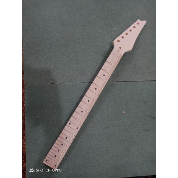 neck gitar elektrik  ibanez rg series full maple unfinised