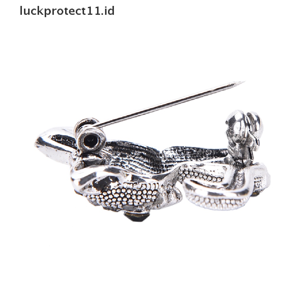 /Fashion Hot// Fashion// Kucing Kecil Yang Lucu Bros Pin Antik Berlapis Perak Mantel Kemeja Klip Fashion.