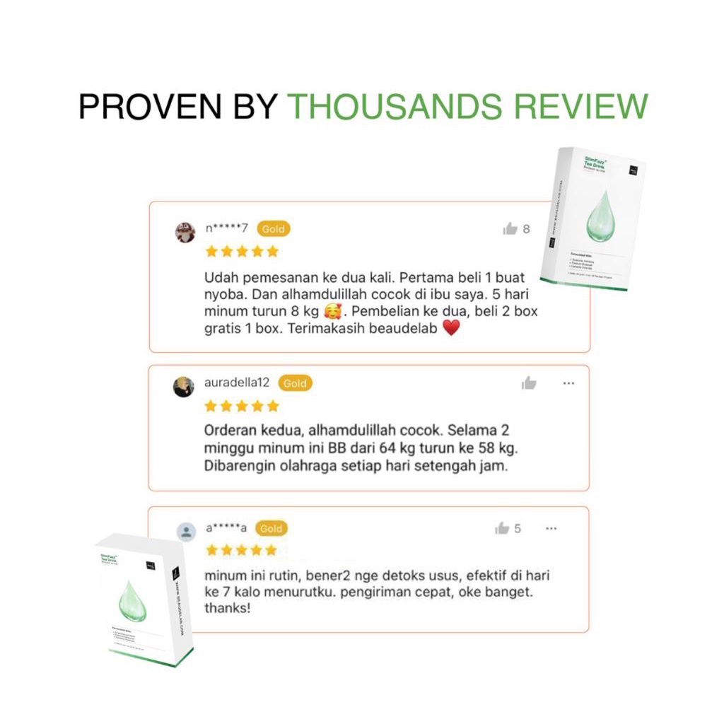 Original TEH DIET DETOKS | NEWLAB Slimlogy Tea Drink | Beaudelab Slimming &amp; Detox Green Tea | Suplemen pelangsing herbal | Makanan diet