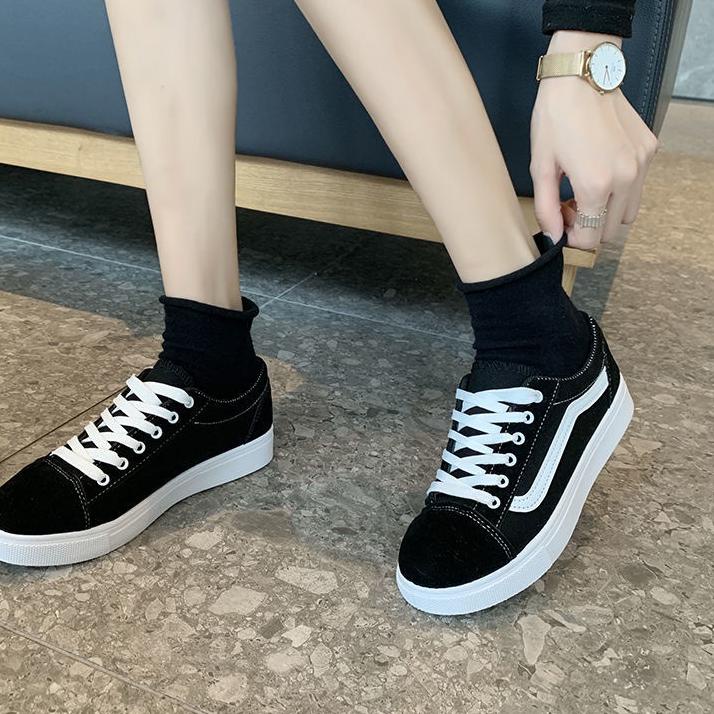 Kualitas Dijamin M Footwear Ji Tae - Sepatu Canvas Wanita Import