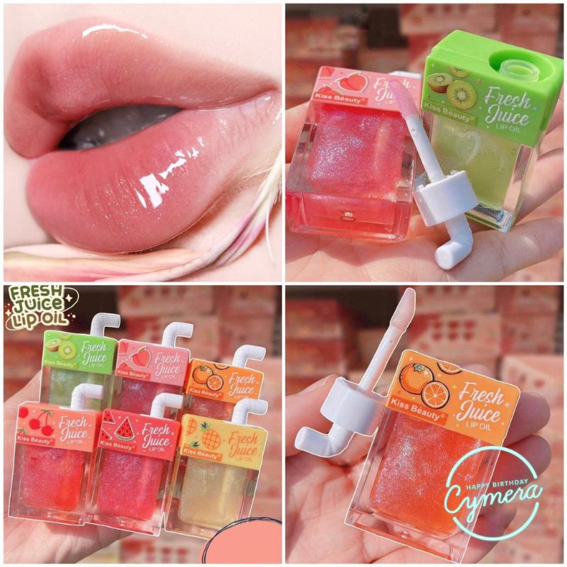 PROMO ECER LIP OIL IMAN OF NOBLE 7040 JUICE FRUIT LIP OIL