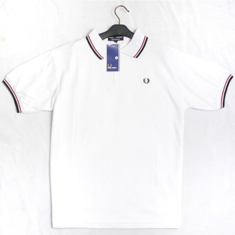 POLO SHIRT FRED FERRY TWIN / BAJU POLO PRIA / KAOS POLO CASUAL