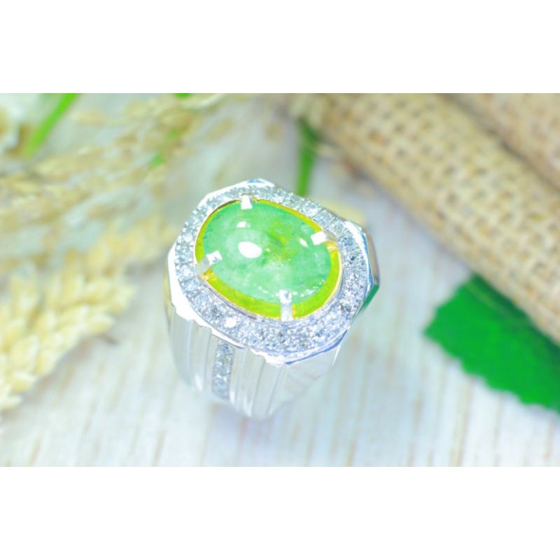 cincin zamrud Colombia original