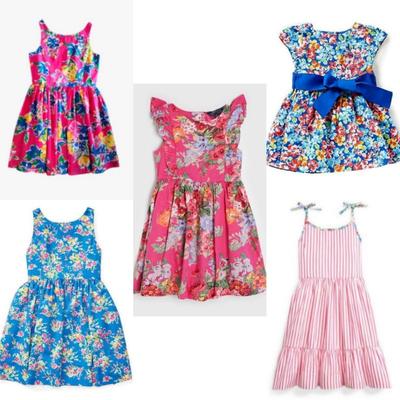 Dress Anak Perempuan Ralph Lauren (6m 12m 18m 4y 6y12y)