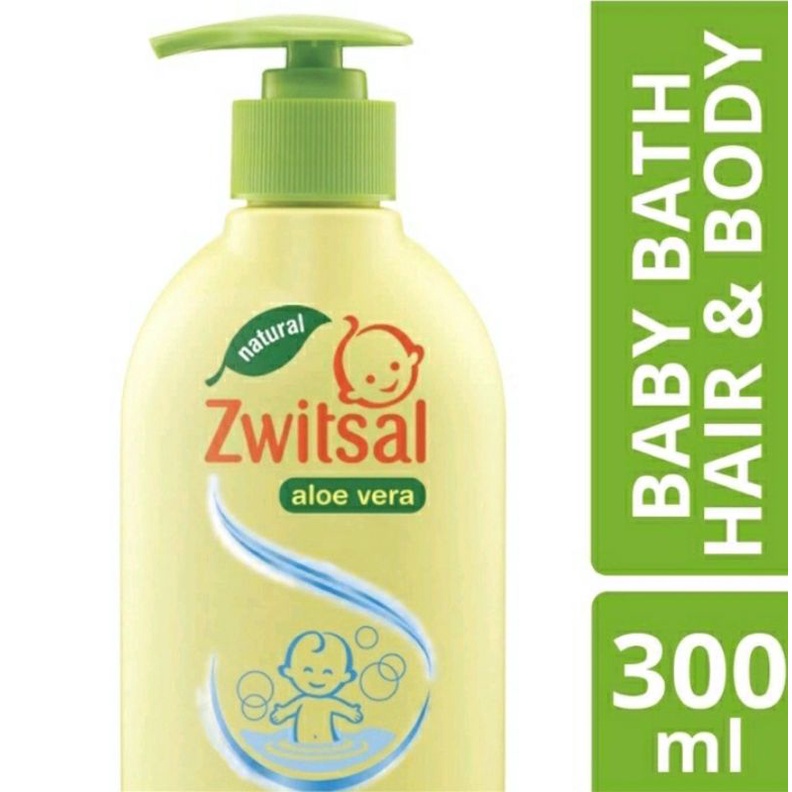 Zwitsal Baby Bath 300 ml H&amp;B Aloe Vera / Sabun Mandi &amp; Shampo Bayi / Sabun Mandi &amp; Shampo Zwitsal