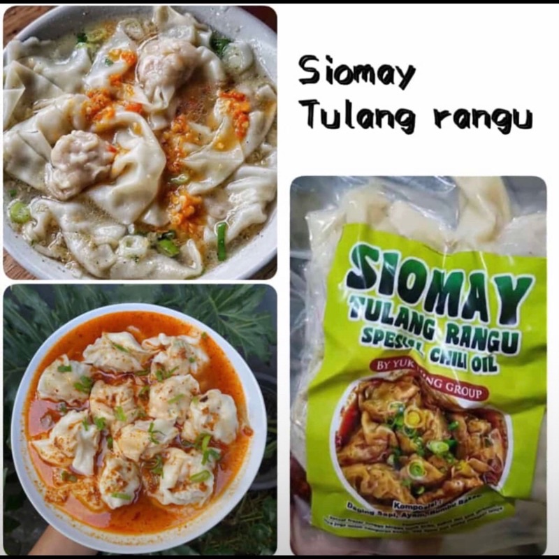 

SIOMAY TULANG RANGU SPESIAL CHILI OIL