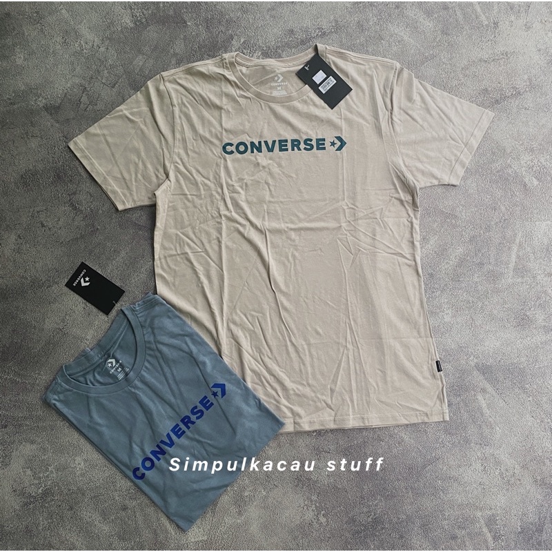 kaos converse nouva logo text all star