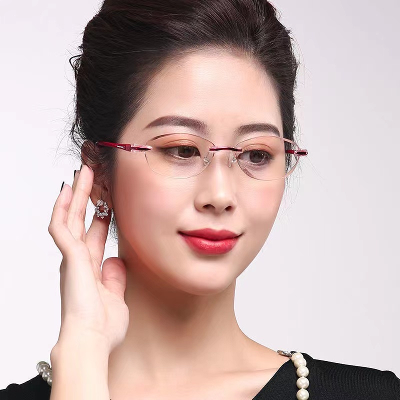 Kacamata Baca Lensa Plus Anti Radiasi +1.00 s/d + 4.00 Kacamata Wanita Reading Glasses 807 L Original