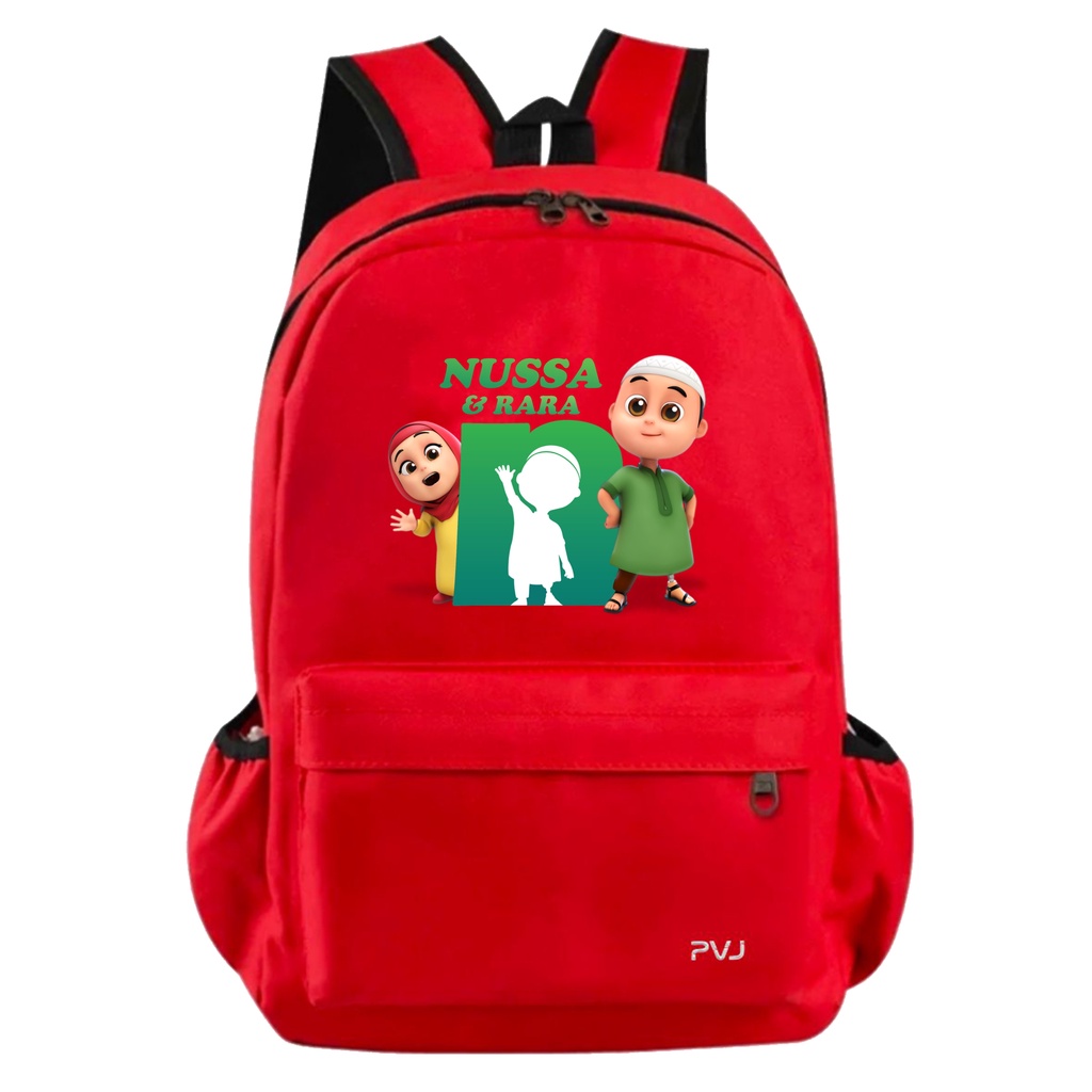 PVJ - Backpack Anak Sekolah SD Karakter Nussa Dan Rara