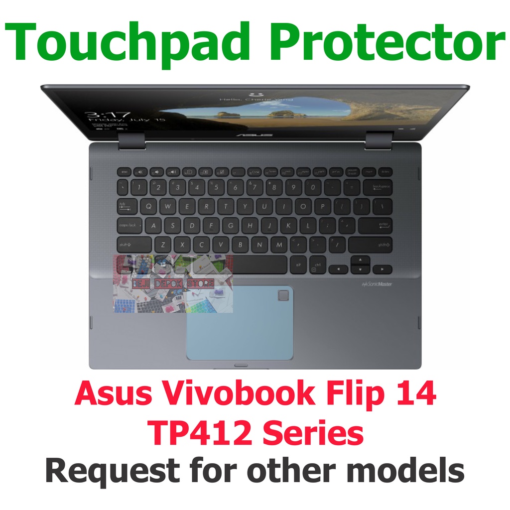 Touchpad Trackpad Protector Asus Vivobook Flip 14 TP412 Series