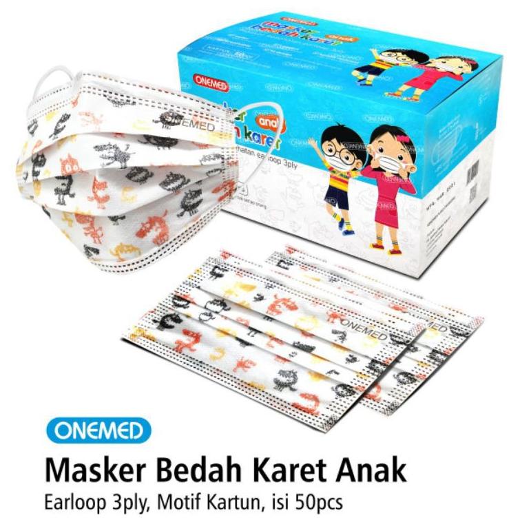 ↤ Masker Medis Anak Onemed ㅦ