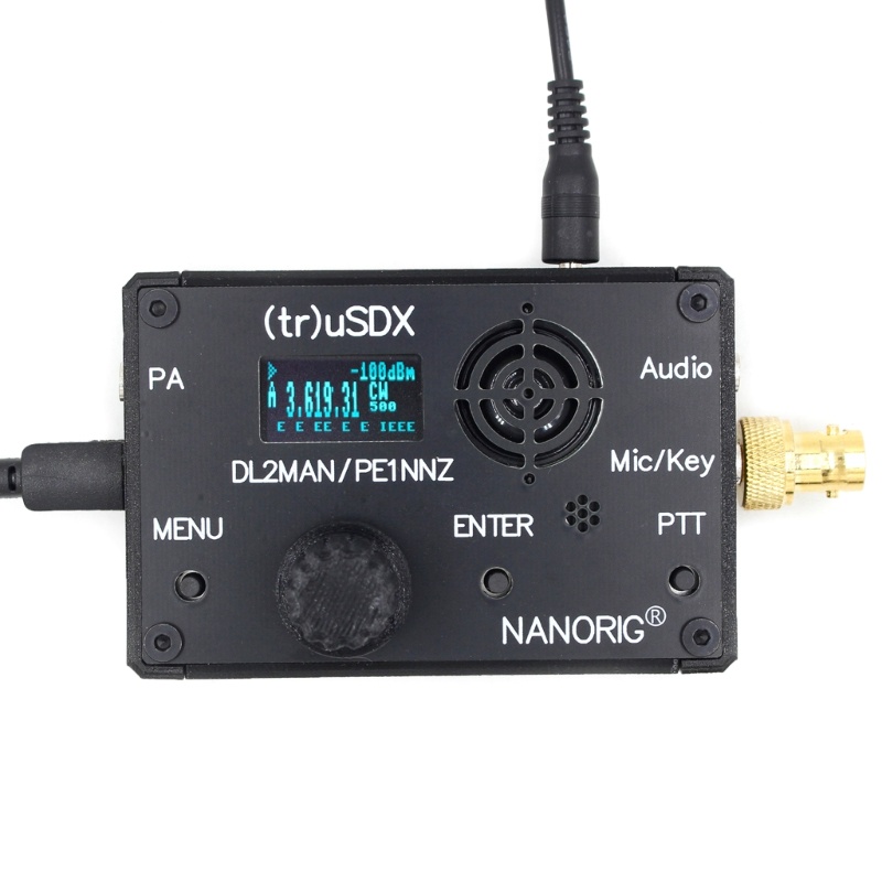 Zzz (TR) uSDX Transceiver CW/LSB/USB/AM/FM Penutup Display Led80 /60 /40 /30/20m