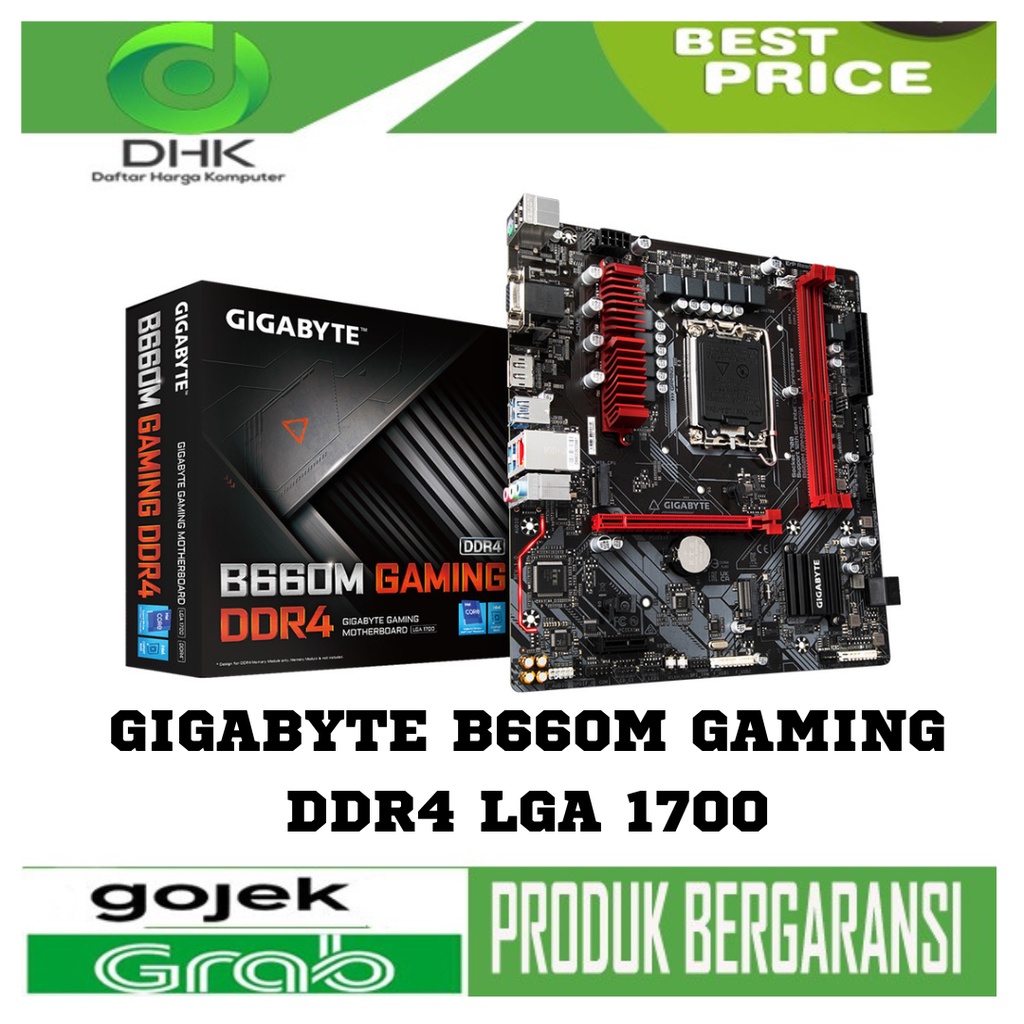 Motherboard GIGABYTE B660M GAMING DDR4 LGA 1700